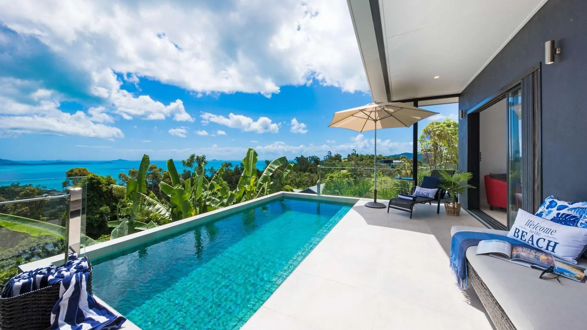 'Nine Islands' Airlie Beach Luxury Holiday Home With Ocean Views Australia